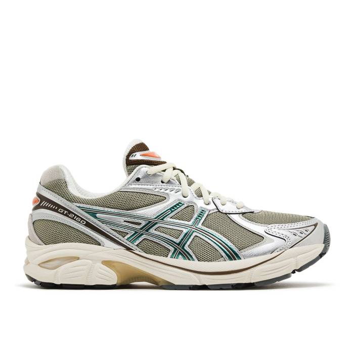 アシックス Asics 【 Carnival X Gt 2160 \u0027Concrete Bloom\u0027 Men Lichen Green/Jewel Green 】 メンズ green 緑・緑であること