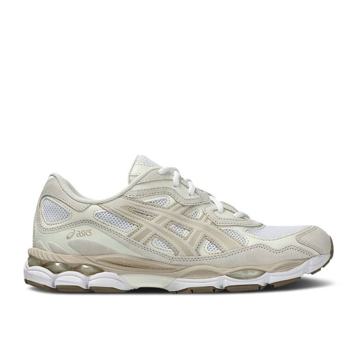アシックス Asics 【 Gel Nyc White Feather Grey Men White/Feather Grey 】 メンズ 白色 ホワイト 灰色 グレー