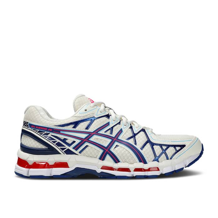 アシックス Asics 【 Gel Kayano 20 \u0027Cream Deep Marine\u0027 Men Cream/Deep Marine 】 ディープ メンズ 皮膚軟化剤 ディープ