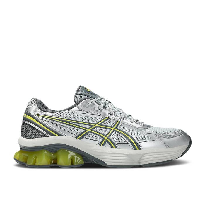 アシックス Asics 【 Gel Kinetic Fluent Glacier Grey Lime Men Glacier Grey/Steel Grey 】 灰色 グレー メンズ 灰色 グレー Steel スティール