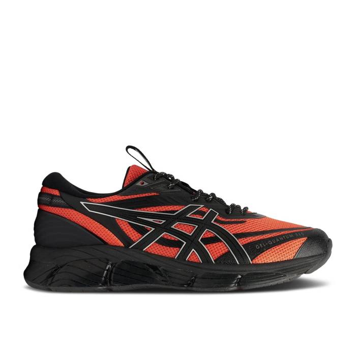 アシックス Asics 【 Lack Of Guidance X Gel Quantum 360 8 'Yoshikatsu Kawaguchi' Men Habanero/Black 】 メンズ 黒色 ブラック|スニケス