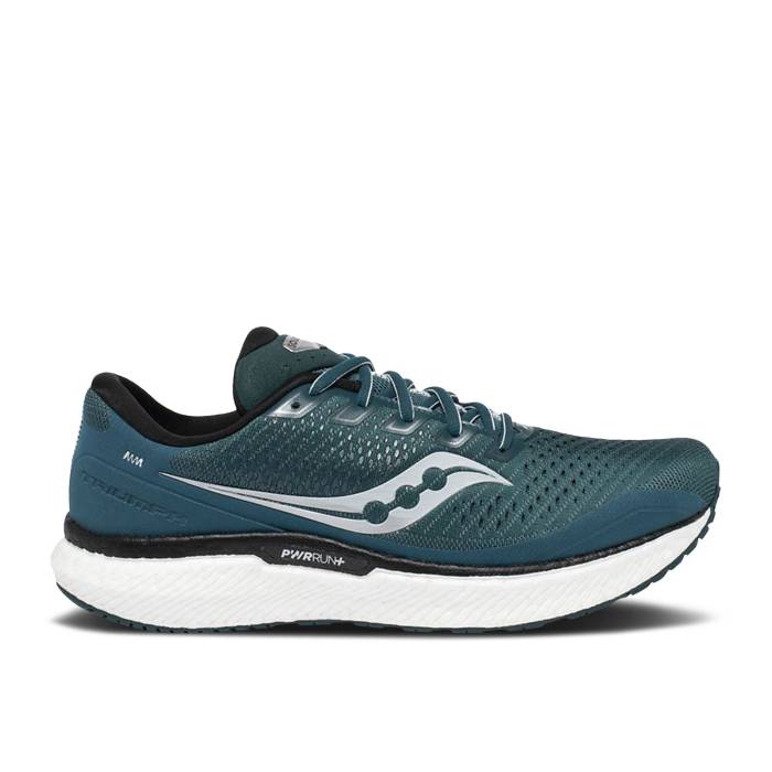 サッカニー Saucony 【 Triumph 18 'Deep Teal' Men Deep Teal/Silver 】 メンズ ディープ Silver 銀色・シルバー|スニケス