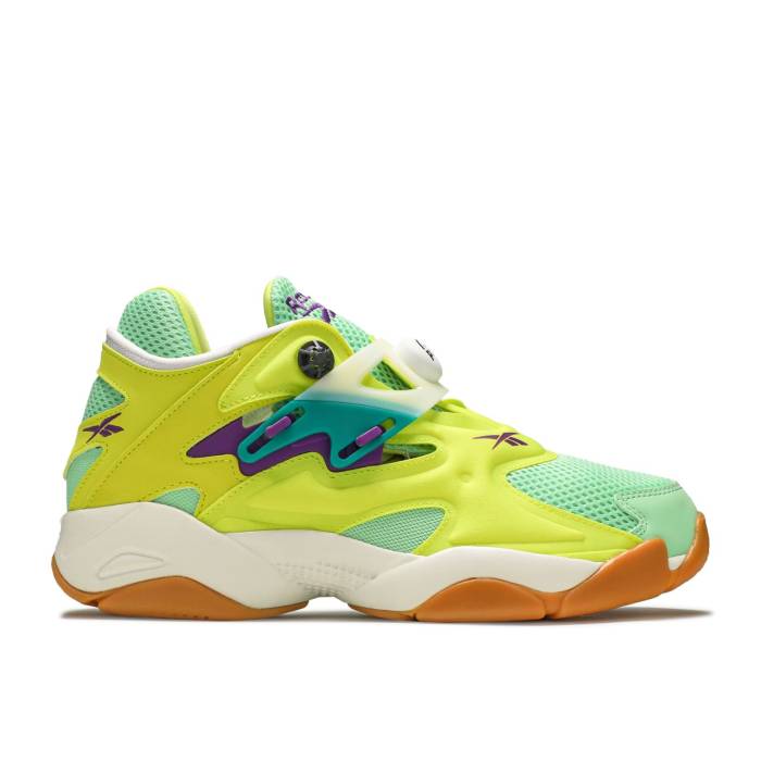 リーボック Reebok 【 Pump Court 'Hero Yellow' Men Hero Yellow/Seafoam Green/Chalk 】 ポンプ コート メンズ yellow 黄色・イエロー green 緑・グリーン|スニケス