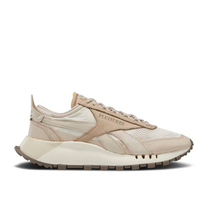 リーボック Reebok 【 Pleasures X Classic Leather Legacy California Desert Men Alabaster/Modern Beige/Stucco 】 クラシック レザー legacy レガシー メンズ モダン ベージュ