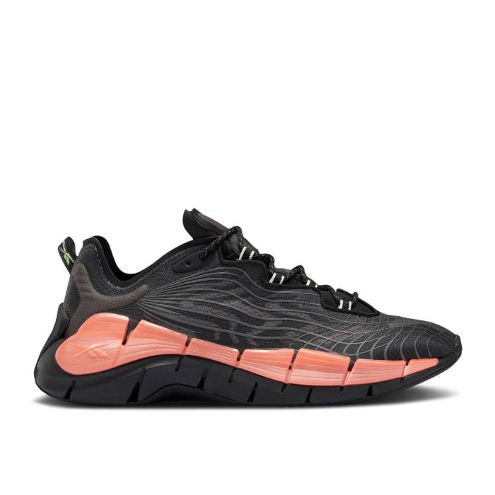 リーボック Reebok 【 Zig Kinetica 2 \u0027Black Orange Flare\u0027 Men Black/Orange Flare/Neon Mint 】 Zig ジッグ orange 橙・オレンジ色 メンズ 黒いこと 黒いこと orange 橙・オレンジ色
