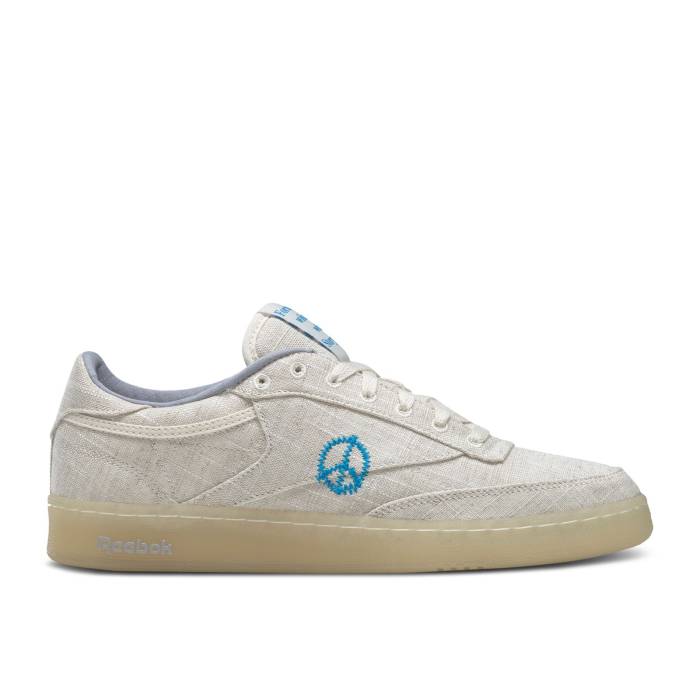 リーボック Reebok 【 Story Mfg. X Club C 85 \u0027Non-Dyed\u0027 Men Non-Dyed/Non-Dyed/Washed Yellow 】 野球クラブ メンズ yellow 黄味がかった・黄色