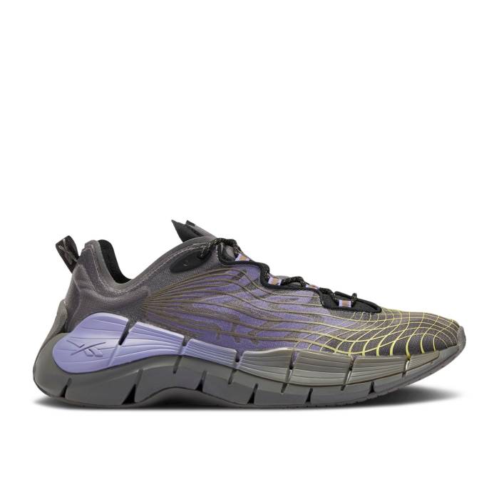 リーボック Reebok 【 Zig Kinetica 2 \u0027Trek Grey\u0027 Men Trek Grey/Essential Grey/Semi Yellow Flare 】 Zig ジッグ メンズ 薄墨色 薄墨色 yellow 黄味がかった・黄色