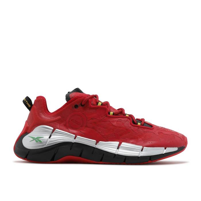 リーボック Reebok 【 Power Rangers X Zig Kinetica 2 \u0027Dinozord\u0027 Men Vector Red/Coal/Boldly Yellow 】 Power 力強さ レンジャース Zig ジッグ メンズ Red 赤・赤いこと yellow 黄味がかった・黄色