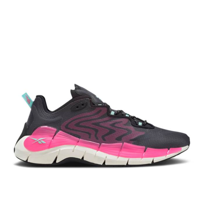 リーボック Reebok 【 Wmns Zig Kinetica 2 \u0027Black Atomic Pink\u0027 Women Core Black/Atomic Pink/Pixel Mint 】 Zig ジッグ レディース 中核グループ 黒いこと 黒いこと pink サクラ色