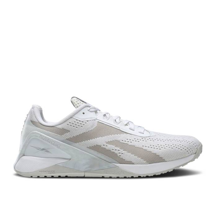 リーボック Reebok 【 Wmns Nano X1 \u0027White Pure Grey\u0027 Women Footwear White/Footwear White/Pure Grey 3 】 ナノ 純一無雑 レディース 白いこと 白いこと 純一無雑 薄墨色 薄墨色