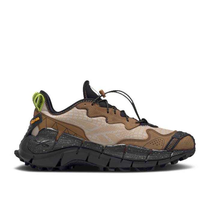 リーボック Reebok 【 Zig Kinetica 2 Edge \u0027Modern Beige\u0027 Men Modern Beige/Sepia/Core Black 】 Zig ジッグ メンズ 今めかしい ベージュ 中核グループ 黒いこと 黒いこと