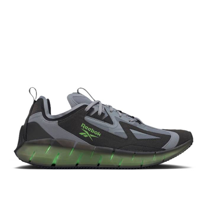 リーボック Reebok 【 Zig Kinetica Concept Type 2 \u0027Cold Grey Solar Green\u0027 Men Cold Grey 4/Black/Solar Green 】 Zig ジッグ 薄墨色 薄墨色 メンズ 薄墨色 薄墨色 黒いこと 黒いこと green 緑・緑であること