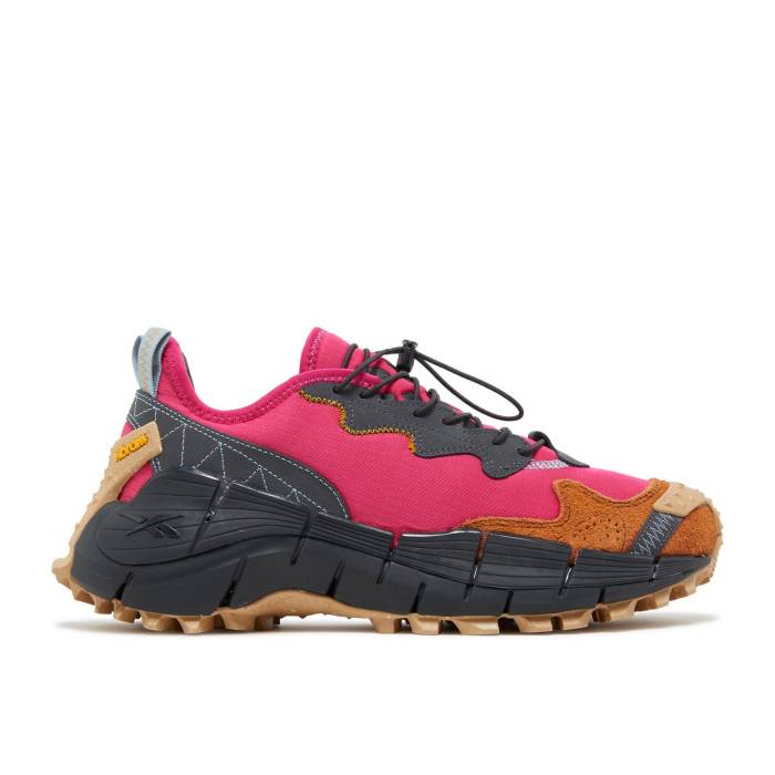 リーボック Reebok 【 Flintstones Meet Jetsons X Zig Kinetica 2 Edge 'Pursuit Pink' Men Pursuit Pink/Pure Grey 8/Brown Malt 】 Zig ジグ メンズ pink ピンク ピュア 灰色 グレー 茶色 ブラウン
