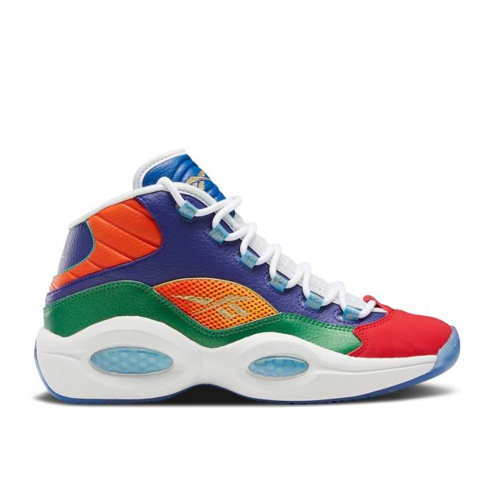 リーボック Reebok 【 Concepts X Question Mid \u0027Draft Class\u0027 Men Vector Red/Glen Green/Solar Gold 】 Question 問い合わせ ミッド メンズ Red 赤・赤いこと green 緑・緑であること ゴールド