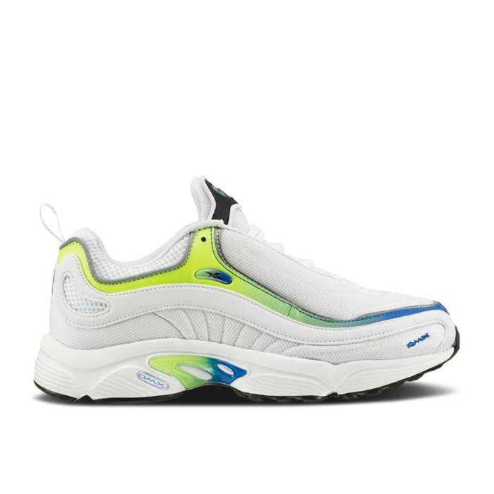 リーボック Reebok 【 Daytona Dmx Mu 'White Cobalt Lime' Men White/Cobalt/Lime/Black 】 メンズ 白色 ホワイト ライム 黒色 ブラック|スニケス