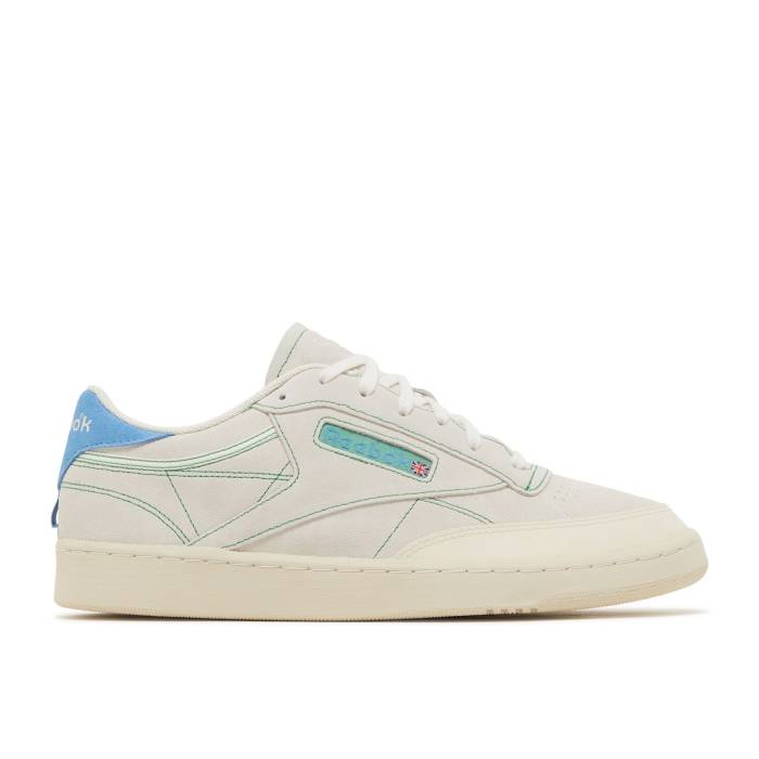 リーボック Reebok 【 Club C 85 'Chalk Alabaster' Men Chalk/Alabaster/Glen Green 】 クラブ メンズ green 緑・グリーン｜スニケス