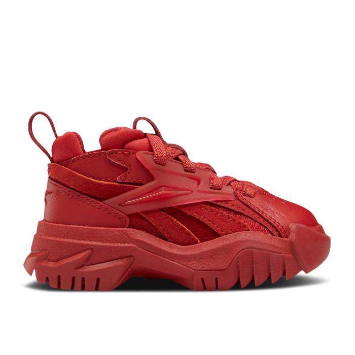 リーボック Reebok 【 Cardi B X Club C V2 Toddler 'Mars Red' Infant Mars Red/Mars Red/Mars Red 】 クラブ ベビー 赤ちゃん用 キッズ ベビー マタニティ ベビーファッション 靴 スニーカー ベビー Red 赤・レッド画像