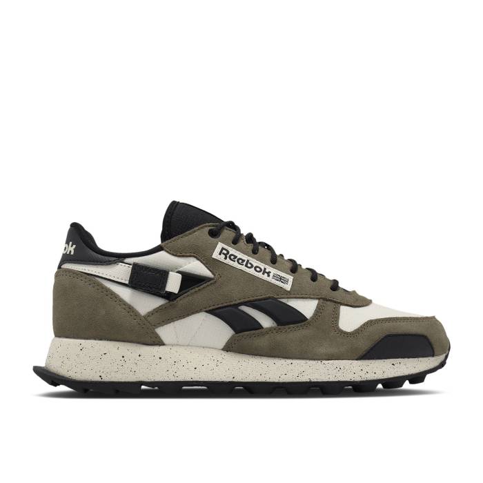 リーボック Reebok 【 Classic Leather Winterized - Army Green Men Army Green/Core Black/Bone 】 クラシック レザー アーミー メンズ アーミー green 緑・グリーン コア 黒色 ブラック