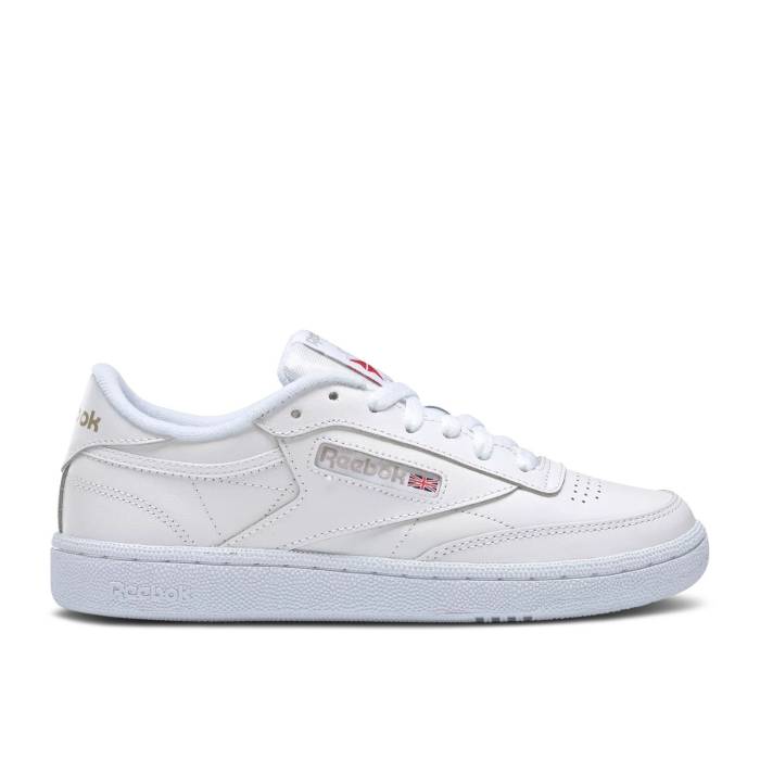 リーボック Reebok 【 Wmns Club C 85 White Light Grey Women White/Light Grey 】 クラブ レディース 白色 ホワイト 灰色 グレー