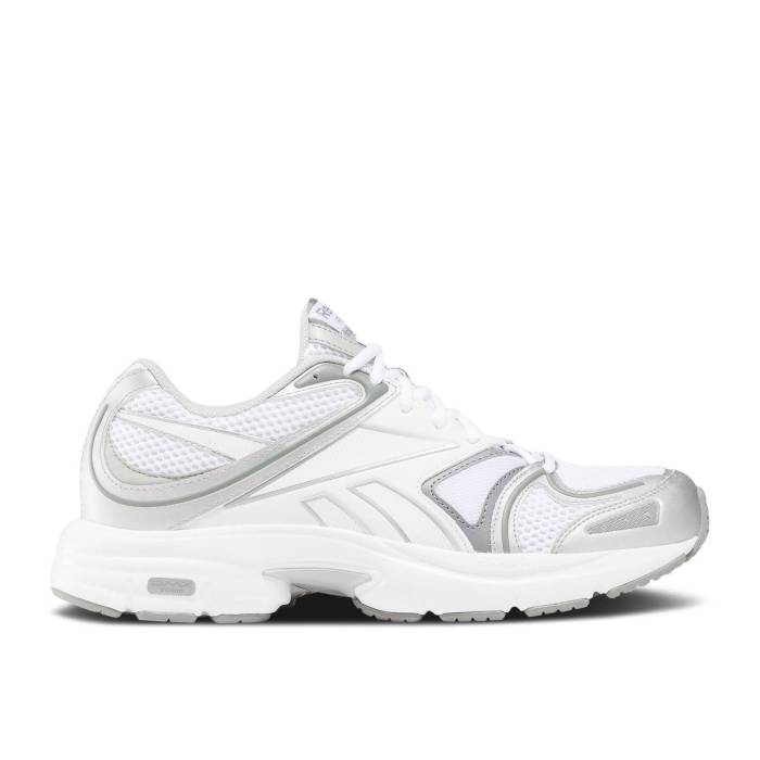 リーボック Reebok 【 Premier Road Plus 6 \u0027White Silver Metallic\u0027 Men White/Grey/Silver Metallic 】 割り増し金 Silver しろがね色・しろがね色 メンズ 白いこと 白いこと 薄墨色 薄墨色 Silver しろがね色・しろがね色