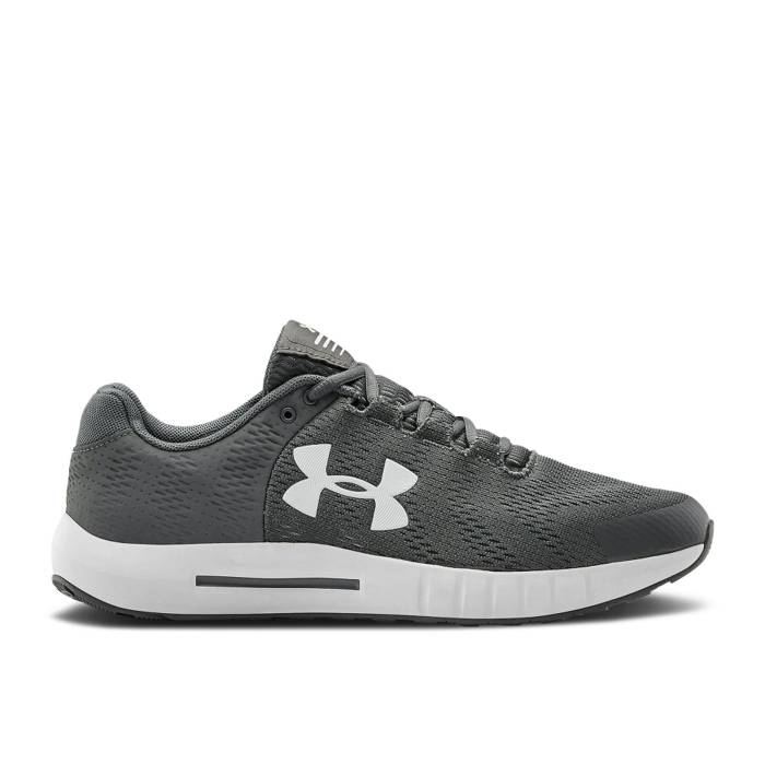 アンダーアーマー Under Armour 【 Micro G Pursuit Bp \u0027Pitch Grey White\u0027 Men Pitch Grey/White 】 Micro ミクロ 薄墨色 薄墨色 メンズ 薄墨色 薄墨色 白いこと 白いこと