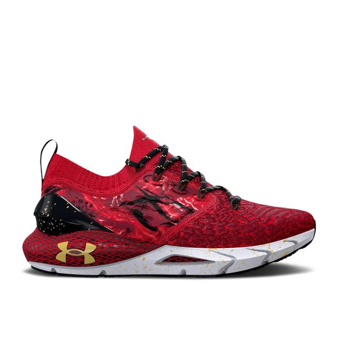 アンダーアーマー Under Armour 【 Hovr Phantom \u0027Chinese New Year\u0027 Men Red/Black 】 メンズ Red 赤・赤いこと 黒いこと 黒いこと