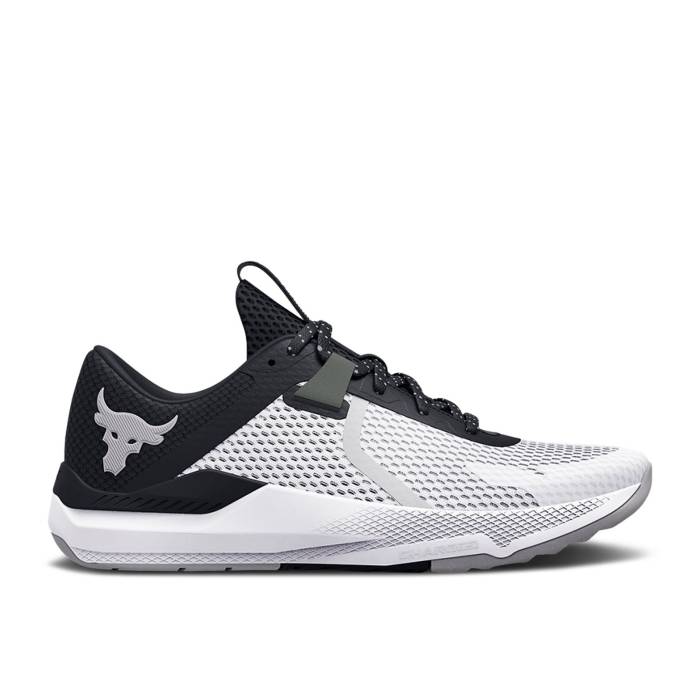 アンダーアーマー Under Armour 【 Project Rock Bsr 2 \u0027White Black\u0027 Men White/Black 】 メンズ 白いこと 白いこと 黒いこと 黒いこと