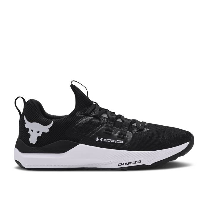 アンダーアーマー Under Armour 【 Project Rock Bsr \u0027Black White\u0027 Men Black/White 】 メンズ 黒いこと 黒いこと 白いこと 白いこと