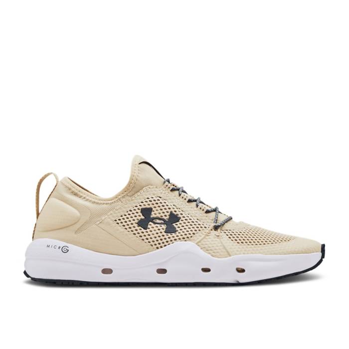 アンダーアーマー Under Armour 【 Micro G Kilchis 'Khaki Base' Men Khaki Base/White 】 Micro ミクロ メンズ カーキ 白色 ホワイト