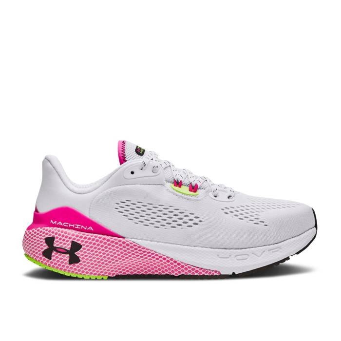 アンダーアーマー Under Armour 【 Wmns Hovr Machina 3 Cn 'White Rebel Pink' Women White/Rebel Pink 】 レベル レディース 白色 ホワイト レベル pink ピンク