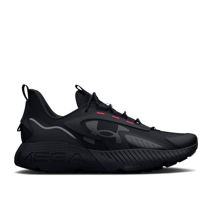 アンダーアーマー Under Armour 【 Hovr Mega 2 Mvmnt \u0027Black After Burn\u0027 Men Black/Jet Grey 】 メガ メンズ 黒いこと 黒いこと 薄墨色 薄墨色