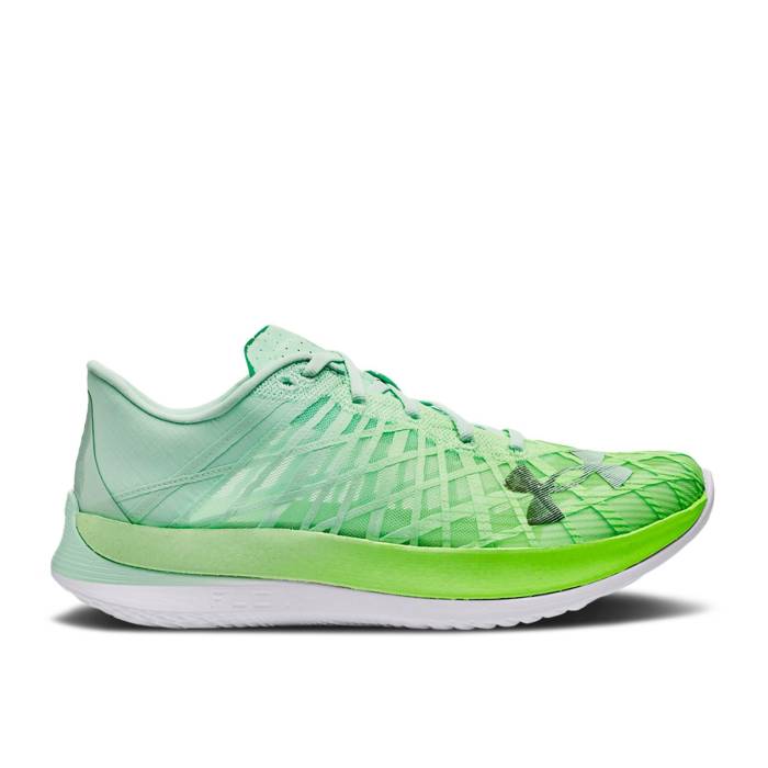 アンダーアーマー Under Armour 【 Flow Velociti Elite \u0027Aqua Foam Lime Surge\u0027 Men Aqua Foam/Lime Surge 】 流れ受け答え エリート 菩提樹 メンズ アクア 菩提樹