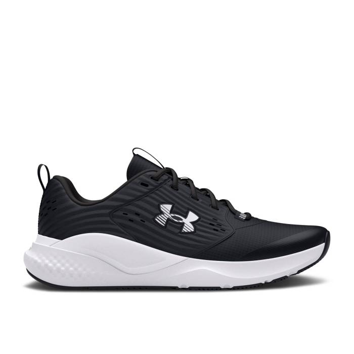 アンダーアーマー Under Armour 【 Charged Commit 4 \u0027Black White\u0027 Men Black/Anthracite/White 】 メンズ 黒いこと 黒いこと 白いこと 白いこと