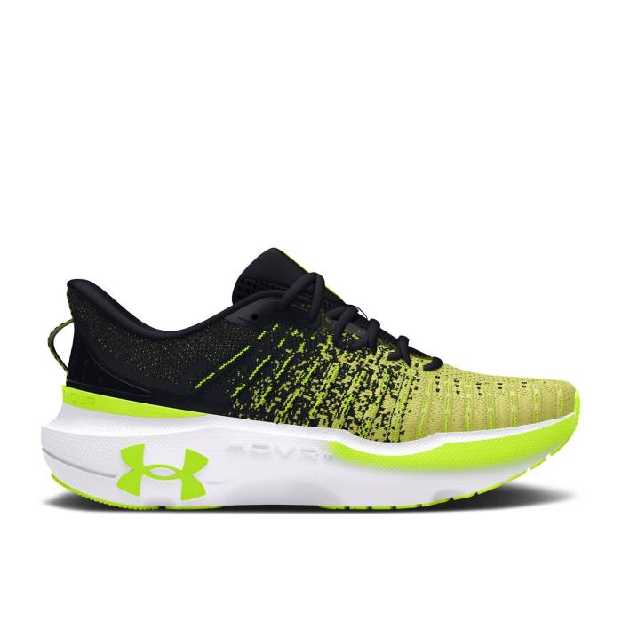 アンダーアーマー Under Armour 【 Wmns Hovr Infinite Elite \u0027Black Sonic Yellow\u0027 Women Black/Sonic Yellow/High Vis Yellow 】 エリート レディース 黒いこと 黒いこと yellow 黄味がかった・黄色 御機嫌
