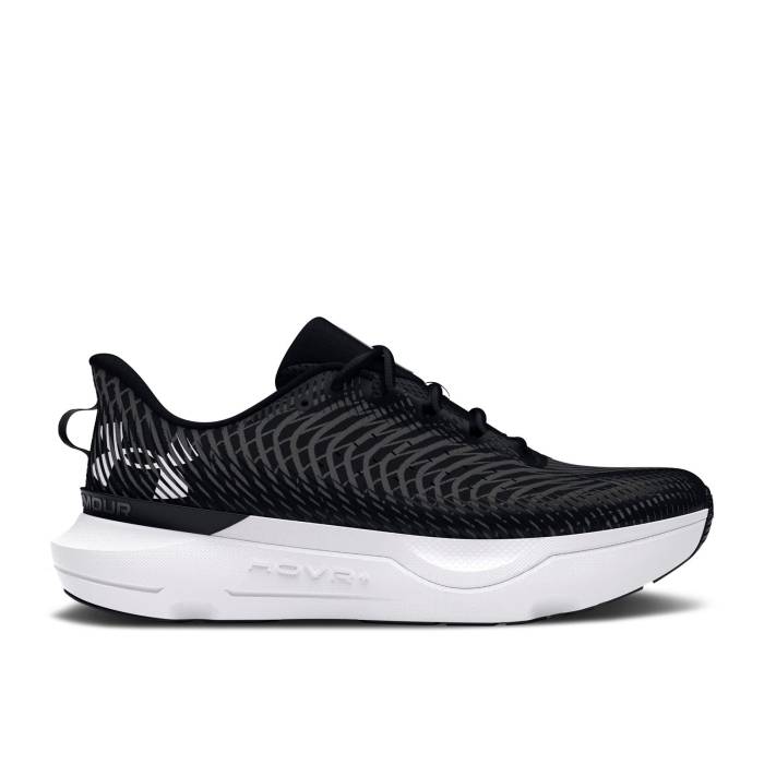 アンダーアーマー Under Armour 【 Wmns Hovr Infinite Pro \u0027Black White\u0027 Women Black/Castlerock/White 】 労働者階級 レディース 黒いこと 黒いこと 白いこと 白いこと