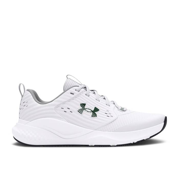 アンダーアーマー Under Armour 【 Charged Commit 4 'White Forest Green' Men White/Mod Grey/Forest Green 】 フォレスト メンズ 白色 ホワイト 灰色 グレー フォレスト green 緑・グリーン|スニケス