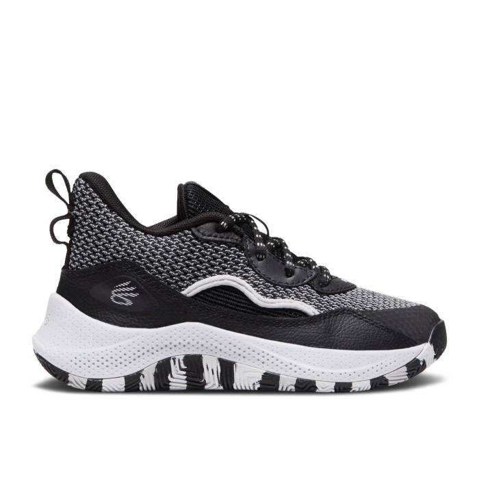 アンダーアーマー Under Armour 【 Curry 3Zer0 24 Ps 'Black Halo Grey' Youth Black/Halo Grey 】 カリー ジュニア キッズ 黒色 ブラック 灰色 グレー｜スニケス