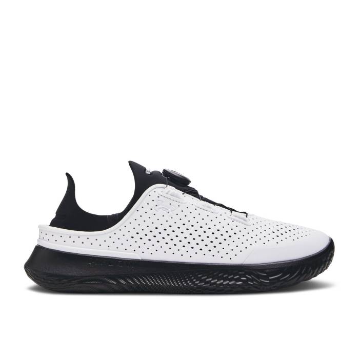 アンダーアーマー Under Armour 【 Slipspeed \u0027White Black\u0027 Men White/Black 】 メンズ 白いこと 白いこと 黒いこと 黒いこと