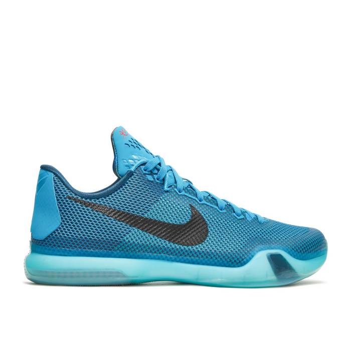 ナイキ Nike 【 Kobe 10 \u00275アメリシウム Flight\u0027 Men Blue Lagoon/Black/Vapor Green 】 Kobe コービー メンズ 青味 青み 黒いこと 黒いこと green 緑・緑であること