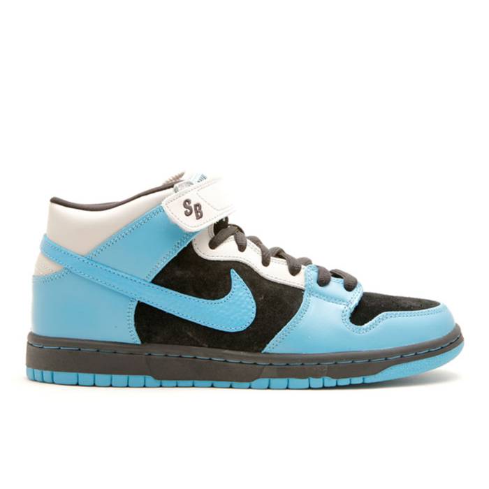 ナイキ Nike 【 Dunk Mid Pro Sb Men Black/Aqua Fuel Blue 】 ダンク ミッド プロ エスビー メンズ 黒色 ブラック アクア 青色 ブルー