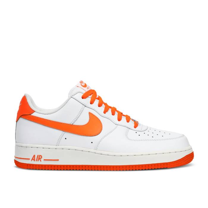 ナイキ Nike 【 Air Force 1 Low \u0027Total Orange\u0027 Men White/Total Orange 】 メンズ 白いこと 白いこと orange 橙・オレンジ色