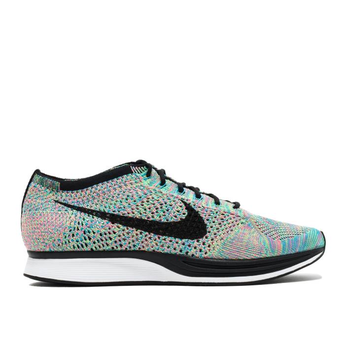ナイキ Nike 【 Flyknit Racer 'Multi-Color' 2015 Men Green Strike/Black-Blue Lagoon 】 フライニット 靴 メンズ靴 その他 メンズ green 緑・グリーン ストライク画像