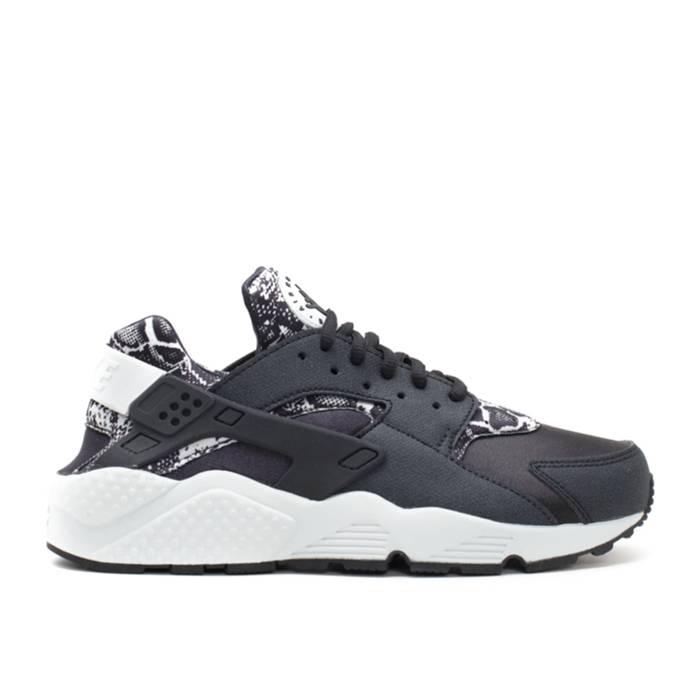 ナイキ Nike 【 Wmns Air Huarache Run Print \u0027Black Pure Platinum\u0027 Women Black/Pure Platinum 】 Huarache ハラチ 幽客 純然たる レディース 黒いこと 黒いこと 純然たる Platinum プラチナム