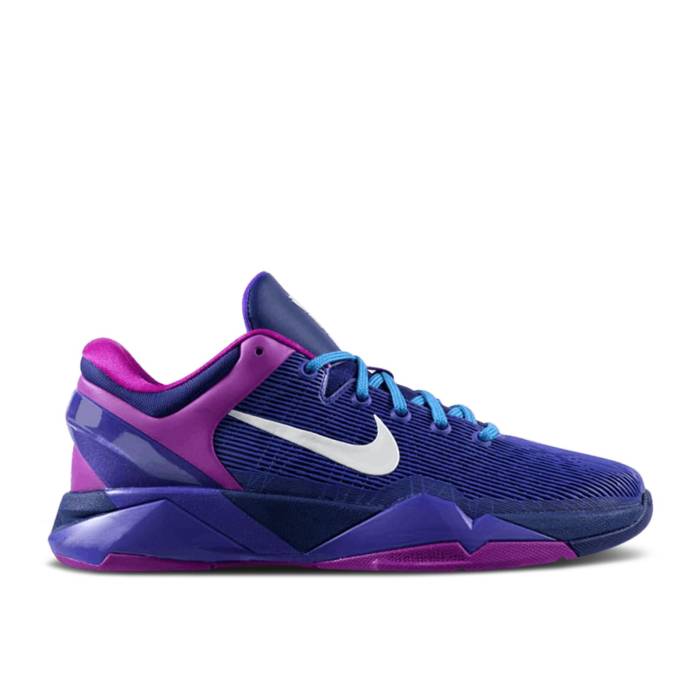 ナイキ Nike 【 Kobe 7 ガウス \u0027Jellyfish\u0027 Youth Deep Royal Blue/Metallic Summit White-Midnight Purple 】 Kobe コービー お坊っちゃん キッズ ディープ 青碧 青碧 Purple 紫・パープル