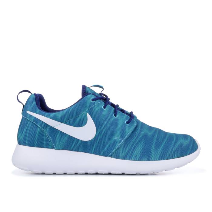 ナイキ Nike 【 Wmns Roshe One Print \u0027Gamma Blue\u0027 Women Gamma Blue/White-Deep Royal Blue 】 レディース 青み 青色