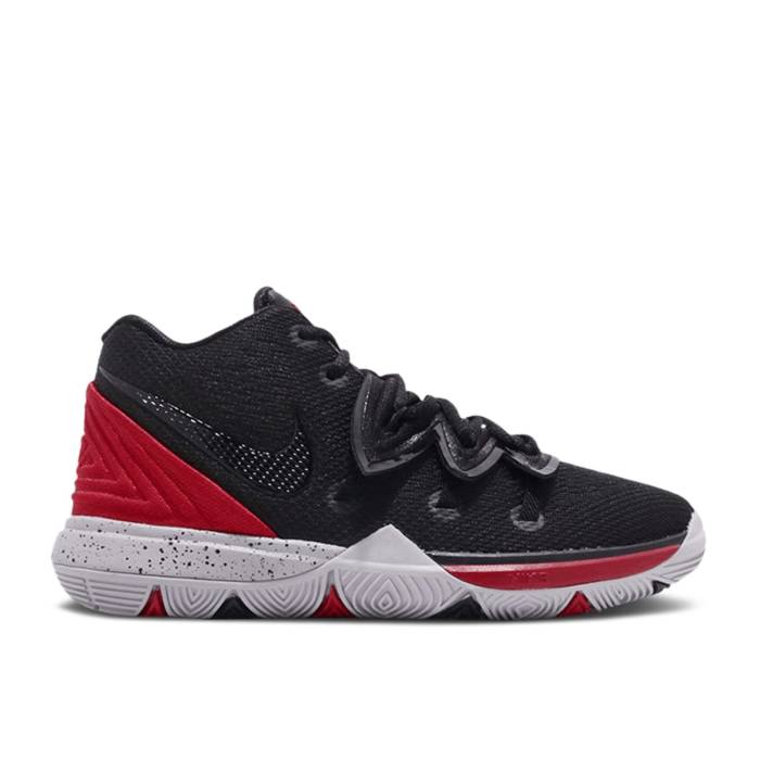ナイキ Nike 【 Kyrie 5 Ps 'Bred' Youth University Red/Black 】 Kyrie カイリー ジュニア キッズ Red 赤・レッド 黒色 ブラック｜スニケス