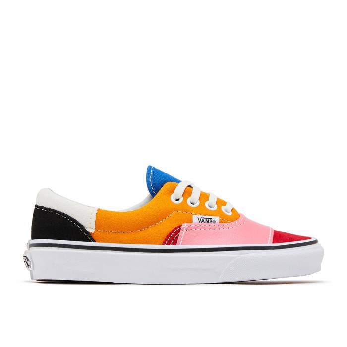 ヴァンズ Vans 【 Era 'Patchwork' Men Multi-Color/True White 】 メンズ 白色 ホワイト