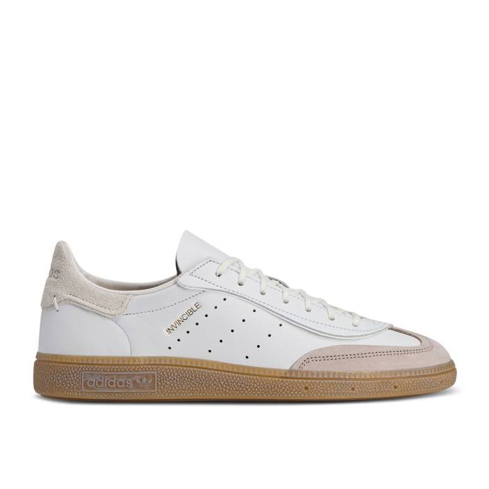 アディダス Adidas 【 Invincible X Handball Spezial \u0027Terrace Redefined Pack - Crystal White\u0027 Men Crystal White/Grey One/Gum 2 】 ハンドボール スペシアル メンズ 白いこと 白いこと 薄墨色 薄墨色