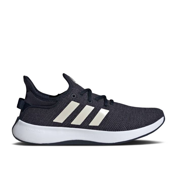 アディダス Adidas 【 Wmns Cloudfoam Pure \u0027Legend Ink Orbit Grey\u0027 Women Legend Ink/Orbit Grey/Shadow Navy 】 純然たる レディース Legend 先祖伝承 薄墨色 薄墨色 シャドー・シャドウ 紺色 米国海軍