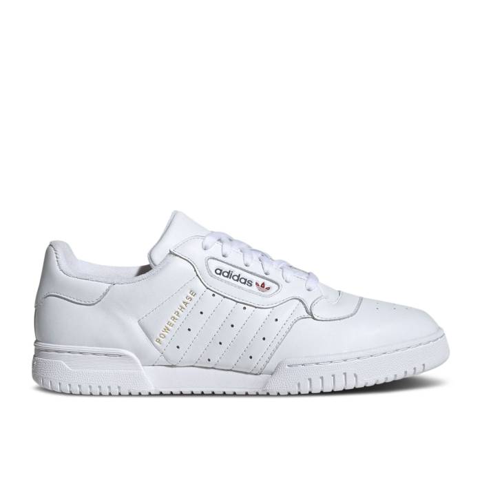 アディダス Adidas 【 Powerphase 'White' Men Cloud White/Dark Blue/Preloved Ruby 】 メンズ 白色 ホワイト 青色 ブルー